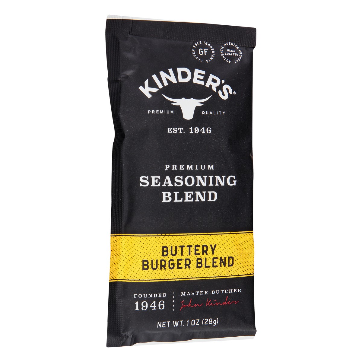 slide 2 of 12, Kinder's Premium Buttery Burger Blend Seasoning Blend 1 oz, 1 oz