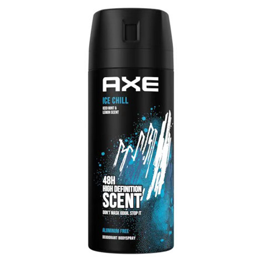 slide 1 of 1, Axe Body Spray Ice Chill Rock, 5 oz