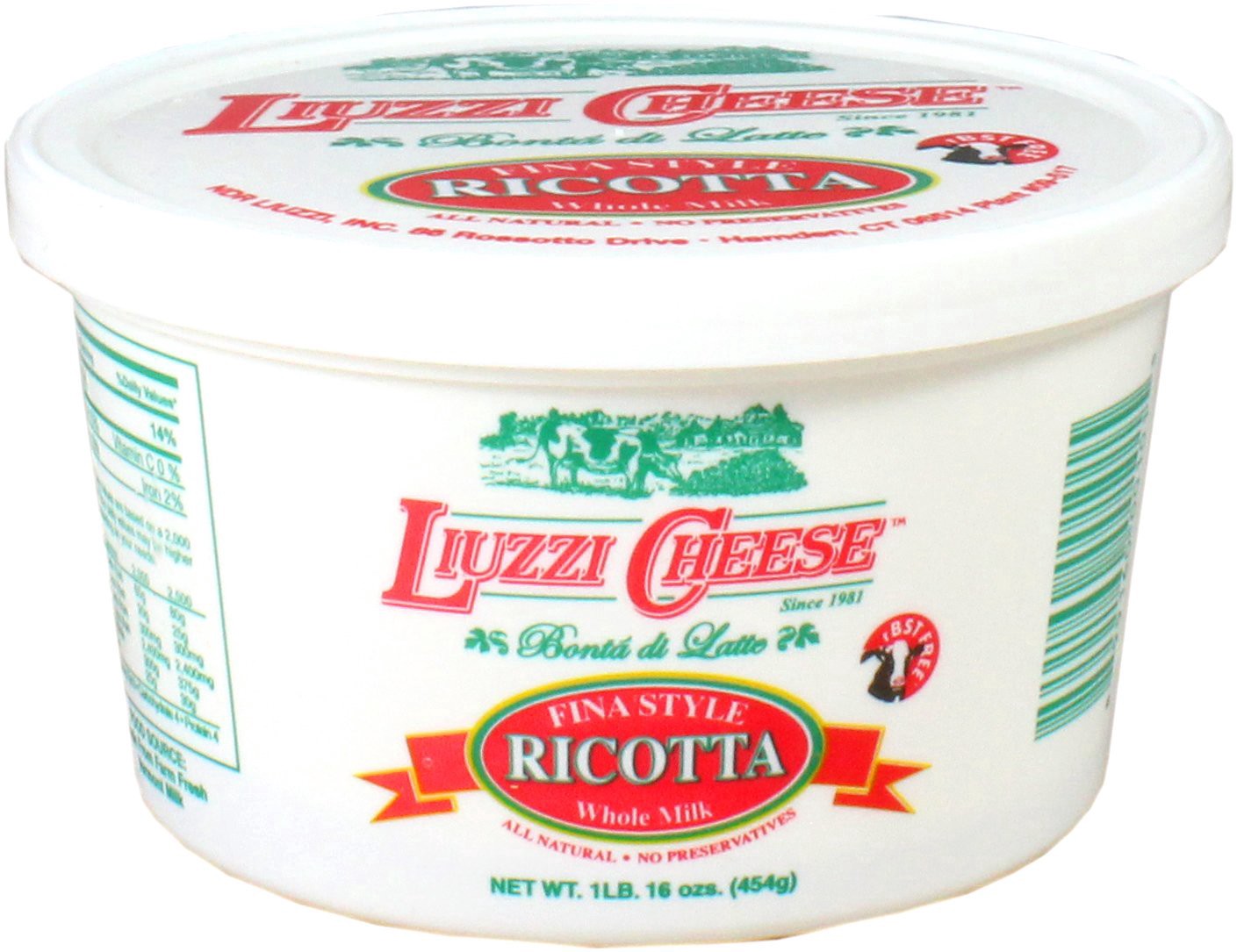 slide 1 of 1, Liuzzi Fine Style Whole Milk Ricotta, 1 lb