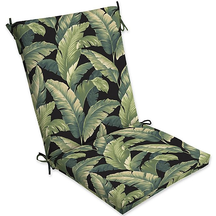 slide 1 of 1, Arden Selections Onyx Patio Chair Cushion - Cebu Green, 44 in x 20 in