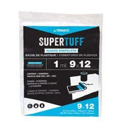 Trimaco Supertuff Plastic Dropcloth