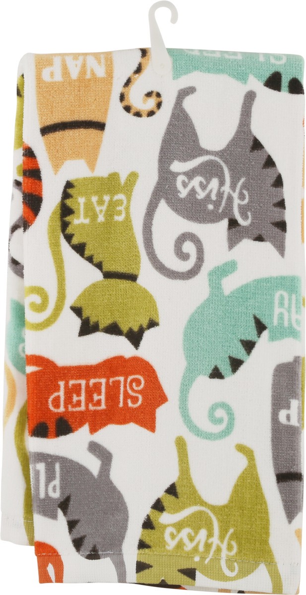 slide 10 of 11, T-fal Here Kitty Kitty Kitchen Towel 1 Each, 1 ct