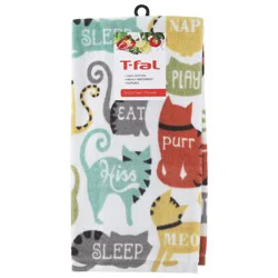 T-fal Here Kitty Kitty Kitchen Towel 1 Each