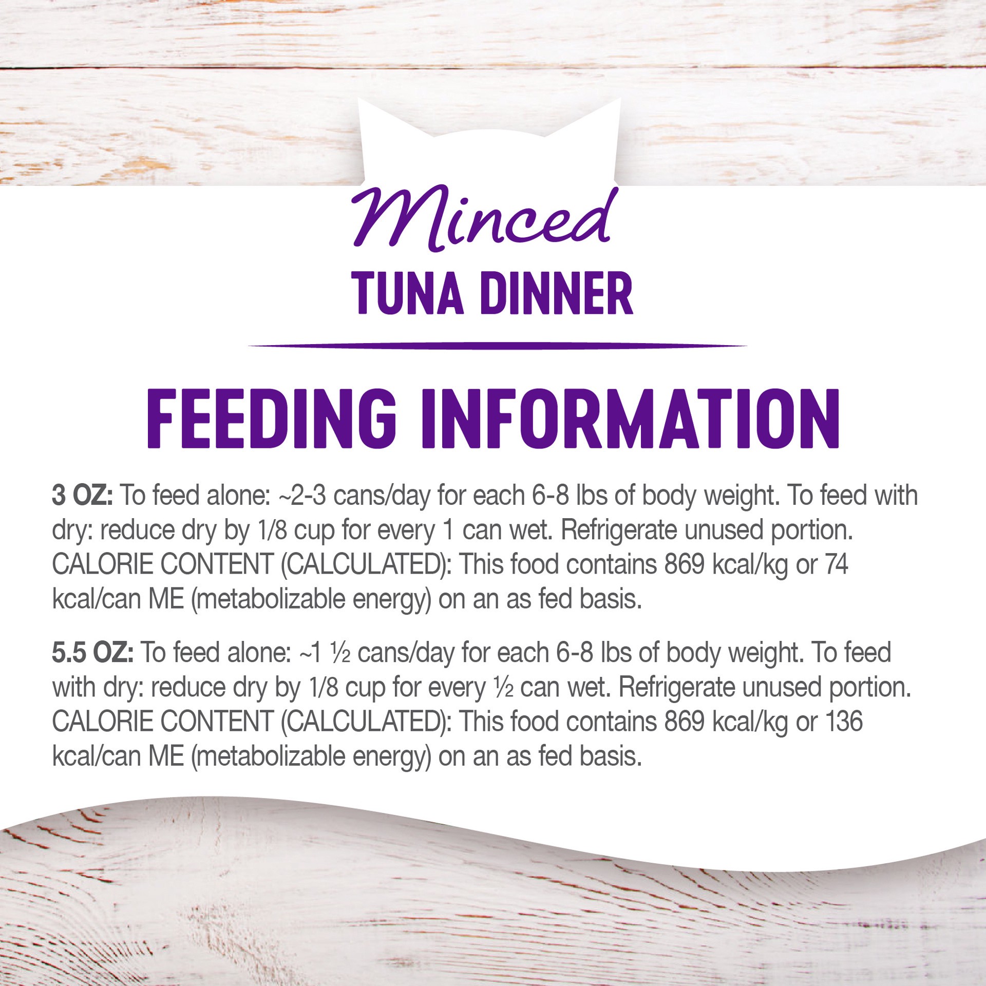 slide 4 of 8, Wellness Cat Minced Tuna Dinner, 1 ct