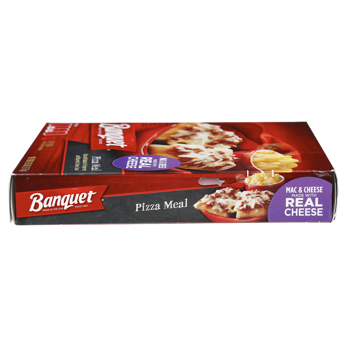 slide 4 of 17, Banquet Basic Pizza with Reduced Fat Pepperoni Frozen Single Serve Meal, 6.25 Ounce, 6.25 oz