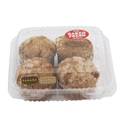 Gourmet Banana Nut Muffin - 4 pk