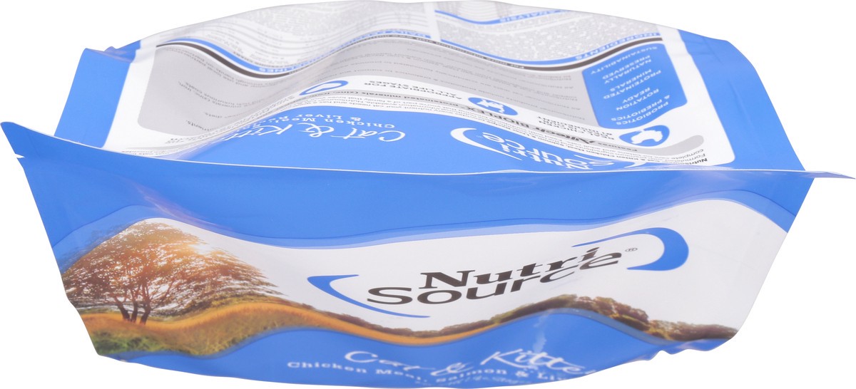 slide 11 of 15, NutriSource All Life Stages Chicken Meal Salmon & Liver Recipe Cat Food 4 lb, 4 lb