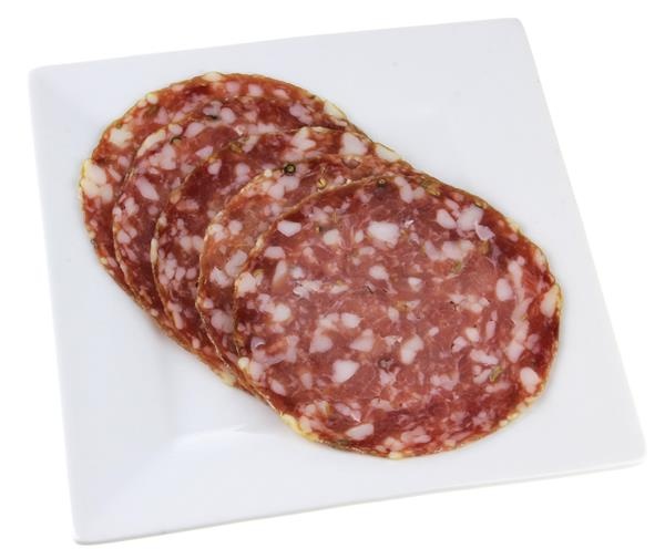 slide 1 of 1, Columbus Finocchiona Gigante Salame, per lb