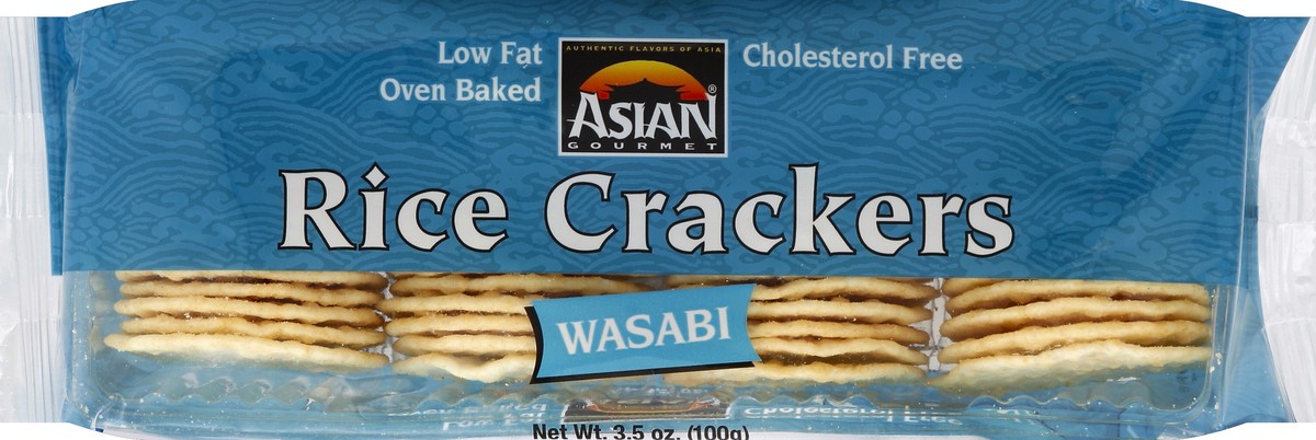 slide 6 of 6, Asian Gourmet Rice Crackers 3.5 oz, 3.5 oz