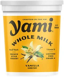 Yami Yogurt Lactose Free Vanilla Wm