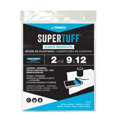 Trimaco Supertuff Plastic Dropcloth