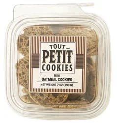 Tout Petit Mini Oatmeal Cookies