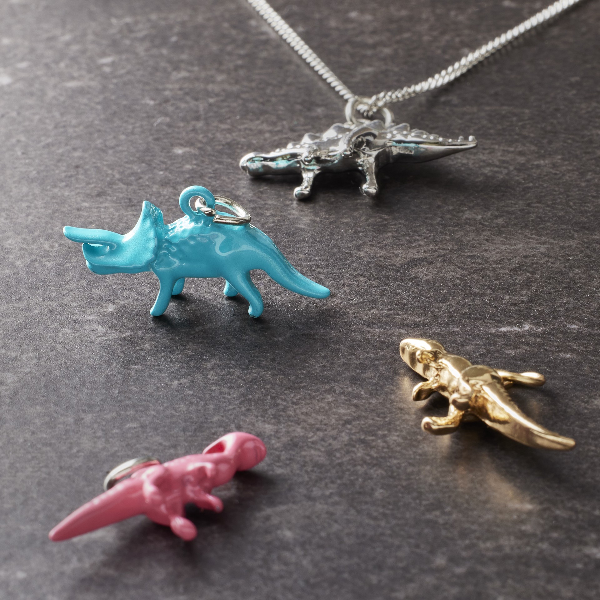 slide 2 of 3, Charmalong Dinosaur Charms By Bead Landing, 6.7mm - 29mm