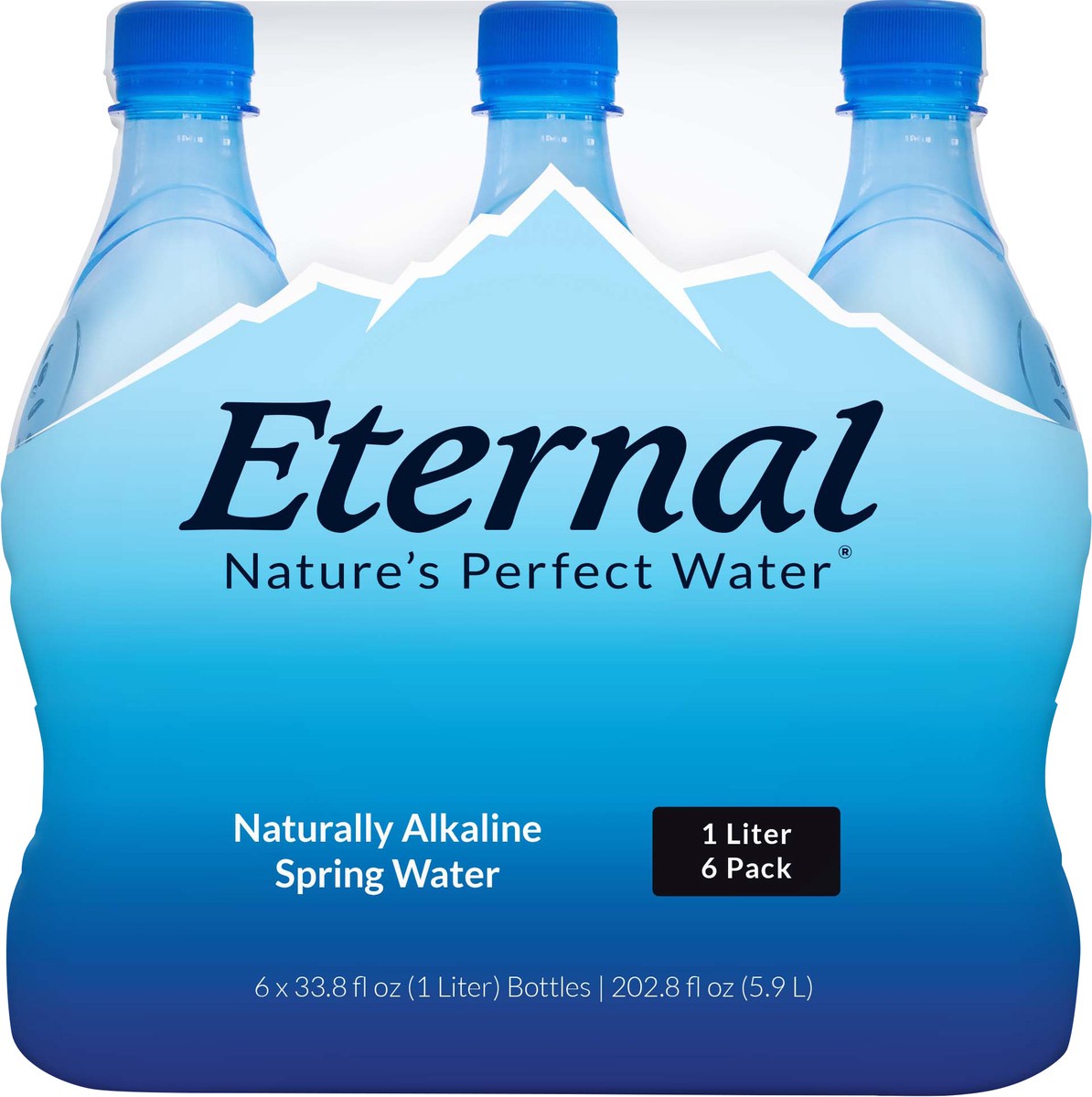 slide 1 of 5, Eternal Alkaline Water - 6 ct; 1 liter, 6 ct; 1 liter