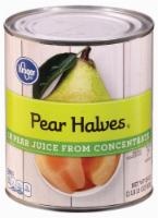 slide 1 of 1, Kroger 100% Lite Pear Halves Juice Concentrate, 29 oz