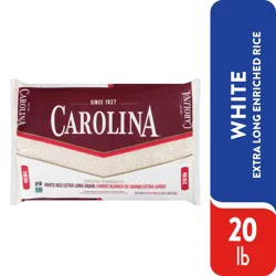 Carolina White Rice, Extra Long Grain, Enriched