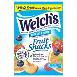 Welch's Mixed Fruit Fruit Snacks 5 oz Bag