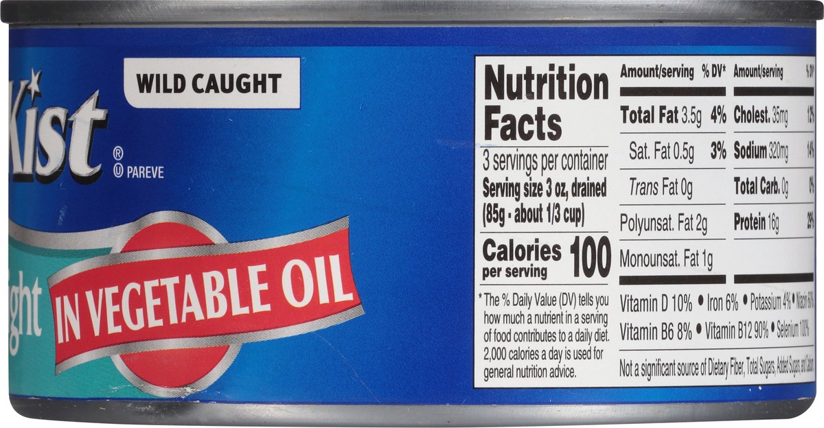 slide 4 of 9, StarKist Chunk Light Tuna In Vegetable Oil, 12 oz