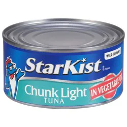 StarKist Chunk Light Tuna In Vegetable Oil