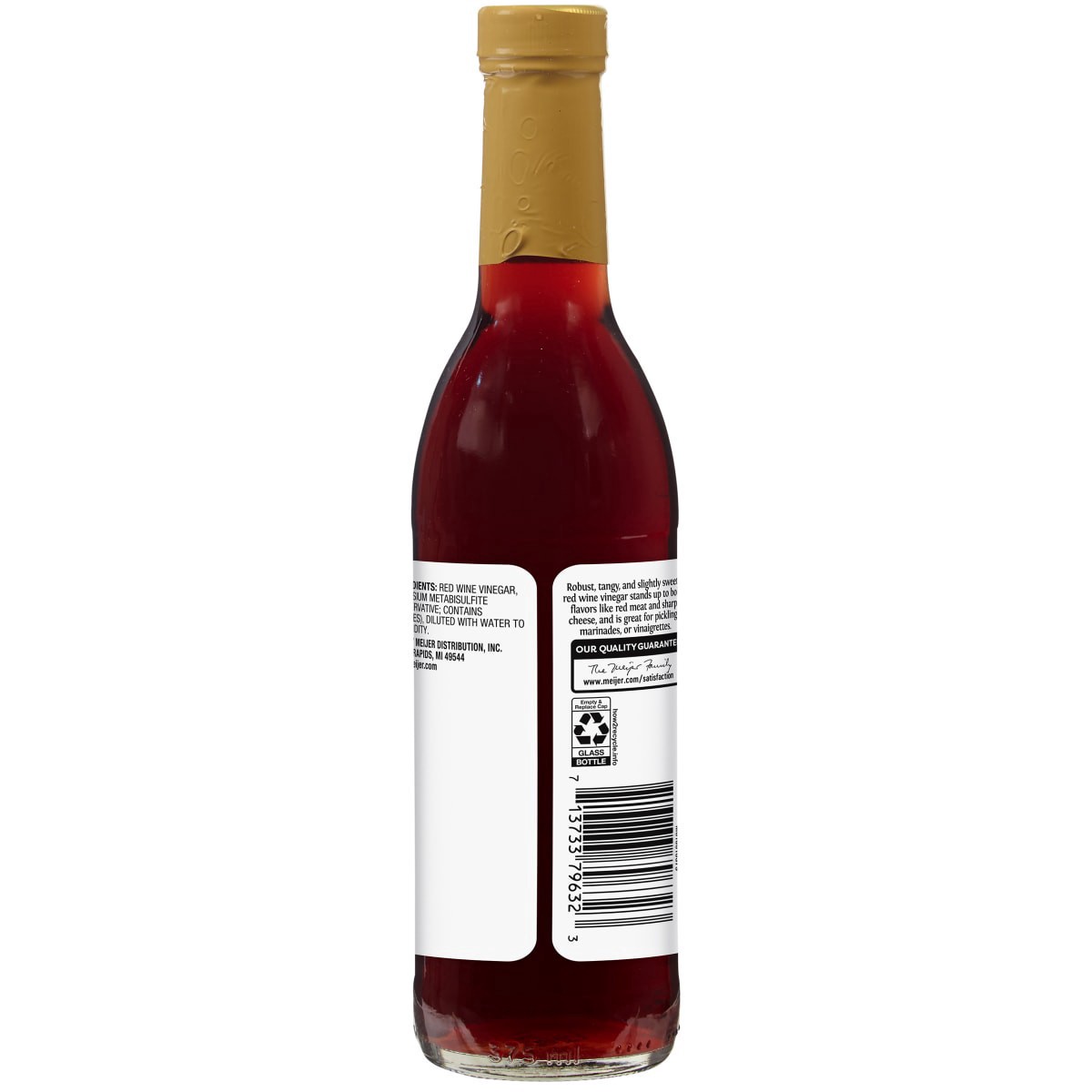 slide 5 of 9, Meijer Red Wine Vinegar, 12.7 oz