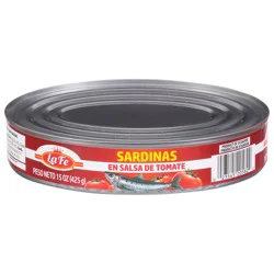 La Fe Sardines in Tomato Sauce 15 oz