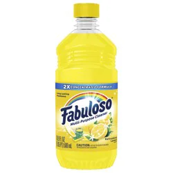 Fabuloso Multi-Purpose Cleaner 2x Concentrated, Refreshing Lemon - 16.9 fluid ounce