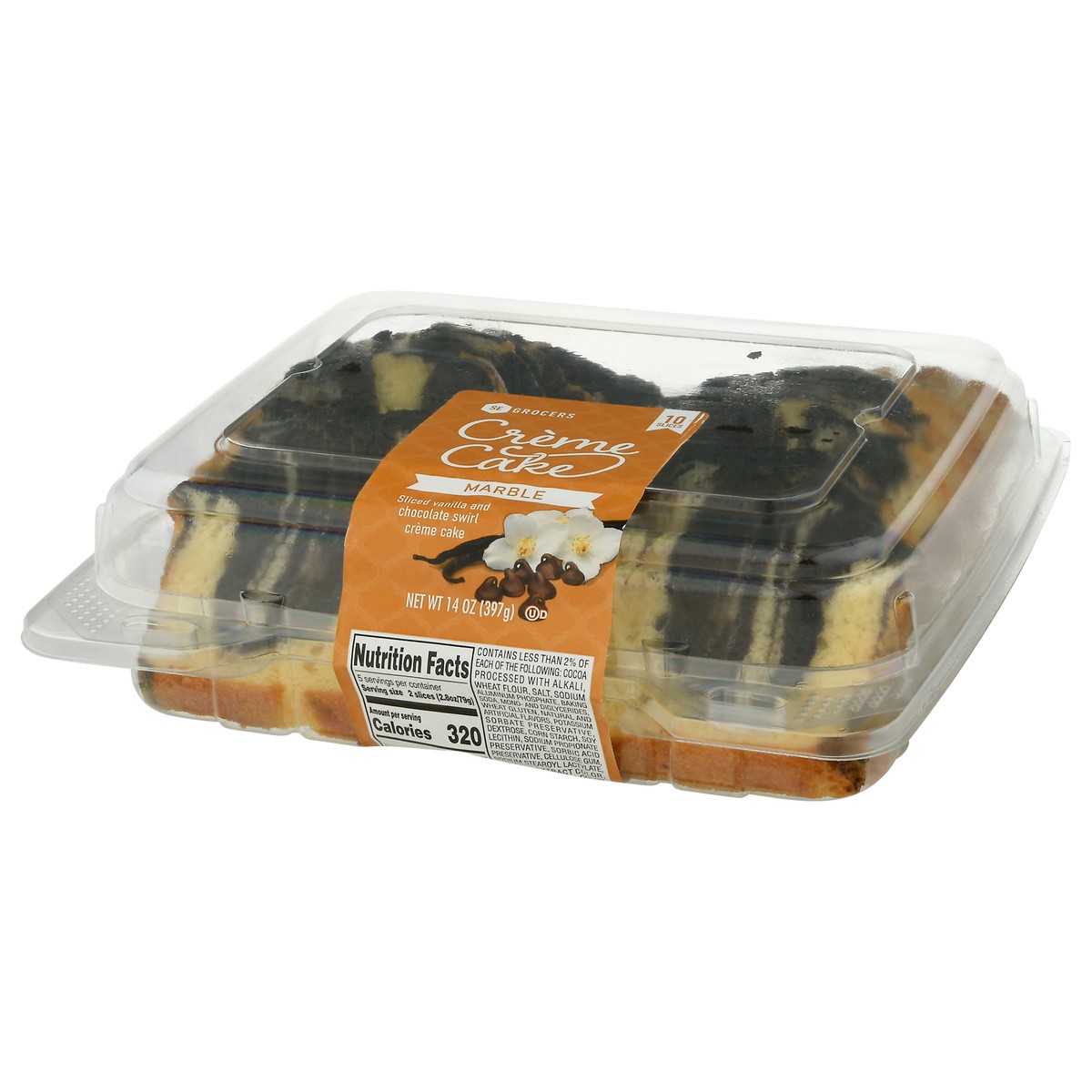 slide 11 of 14, Se Grocers Slcd Mrbl Crmck Loaf, 14 oz