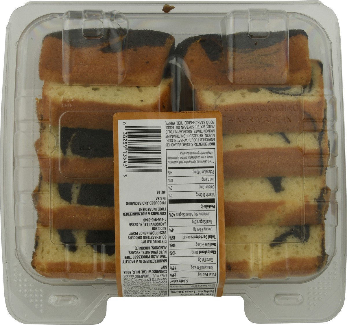 slide 13 of 14, Se Grocers Slcd Mrbl Crmck Loaf, 14 oz