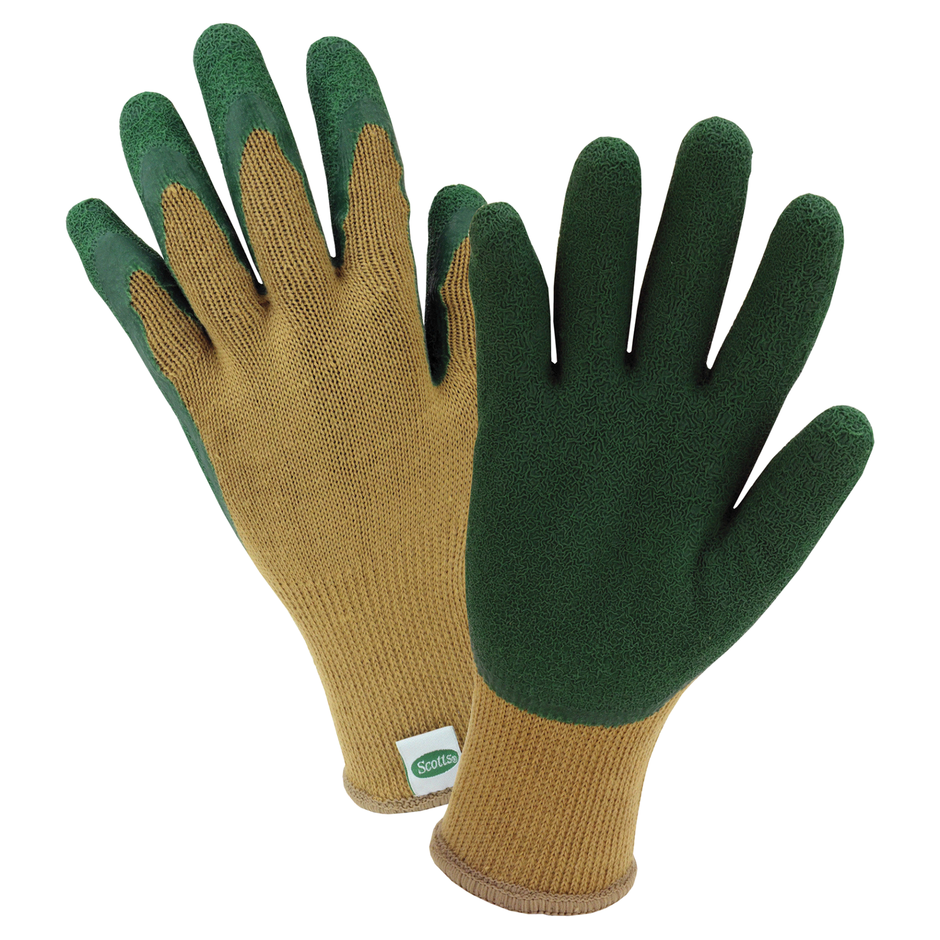 slide 1 of 1, Scotts Wet Dry Grip Palm Glove, Large, LG