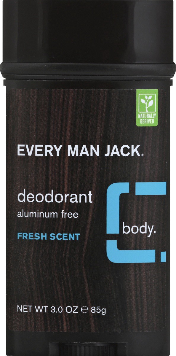 slide 2 of 2, Every Man Jack Deodorant Fresh Scent, 3 oz