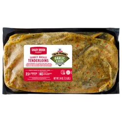 Shady Brook Farms McCormick Grill Mates Garlic & Herb Seasoning Turkey Breast Tenderloins, 1.5 lb