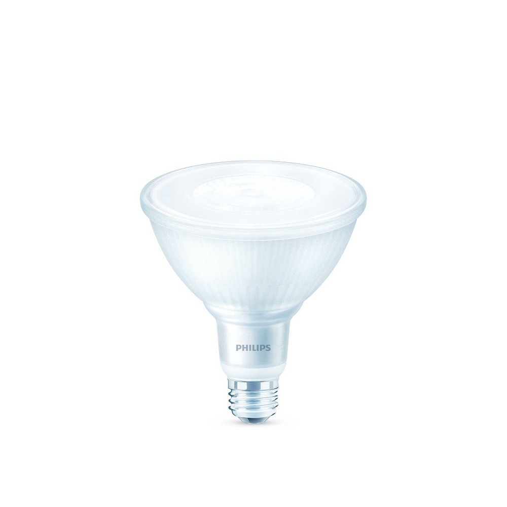 slide 3 of 5, Philips 10Watt 90Watt Par38 Led Floodlight Bulbs Bright White, 2 ct