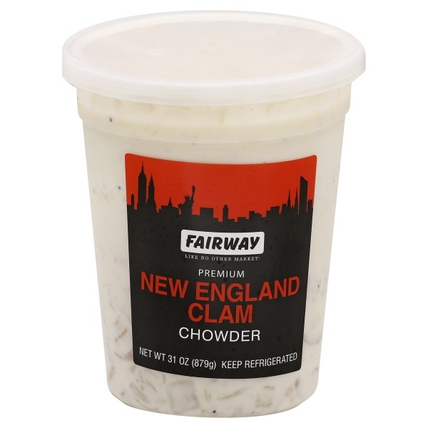 slide 1 of 1, Fairway New England Clam Chowder, 31 oz