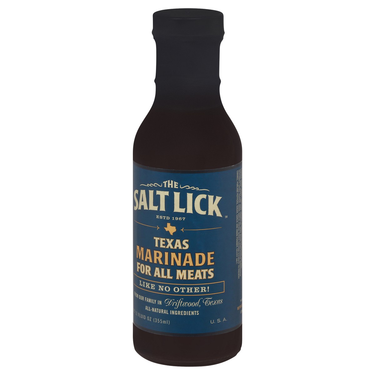 slide 3 of 12, The Salt Lick Texas Marinade 12 fl oz Bottle, 12 oz