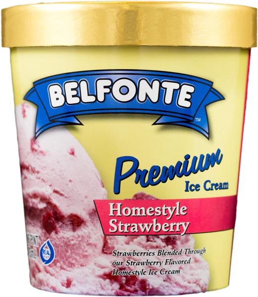 slide 1 of 1, Belfonte Premium Strawberry, 16 oz
