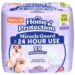 Hartz Home Protection Miracle Guard Lavender Scent XXL Dog Pads