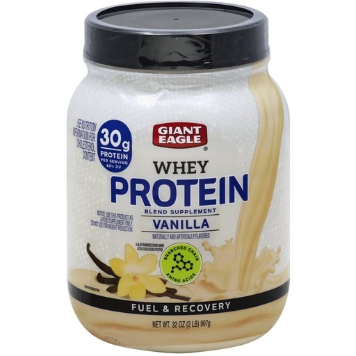 Giant Eagle Vanilla Whey Protein 2 lb Shipt