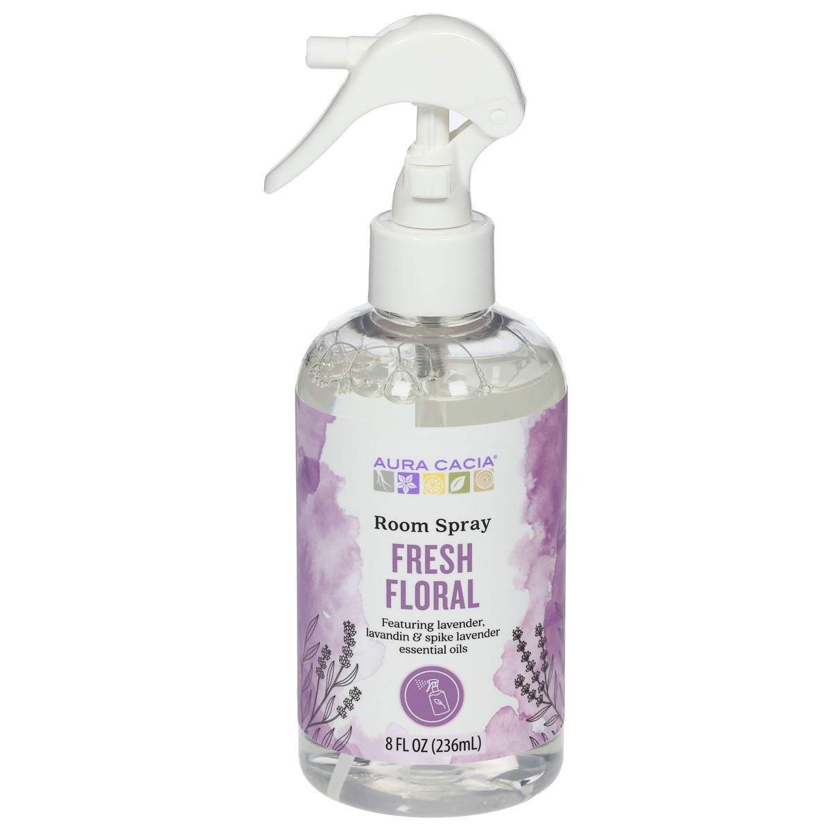 slide 3 of 4, Aura Cacia Fresh Floral Room Spray 8 fl oz, 8 fl oz