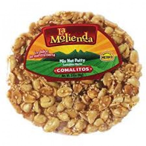 slide 1 of 1, La Molienda Comalitos Peanut Pattie, 2.8 oz