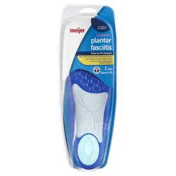 Meijer Women's Plantar Fasciitis Insoles, 1 pr
