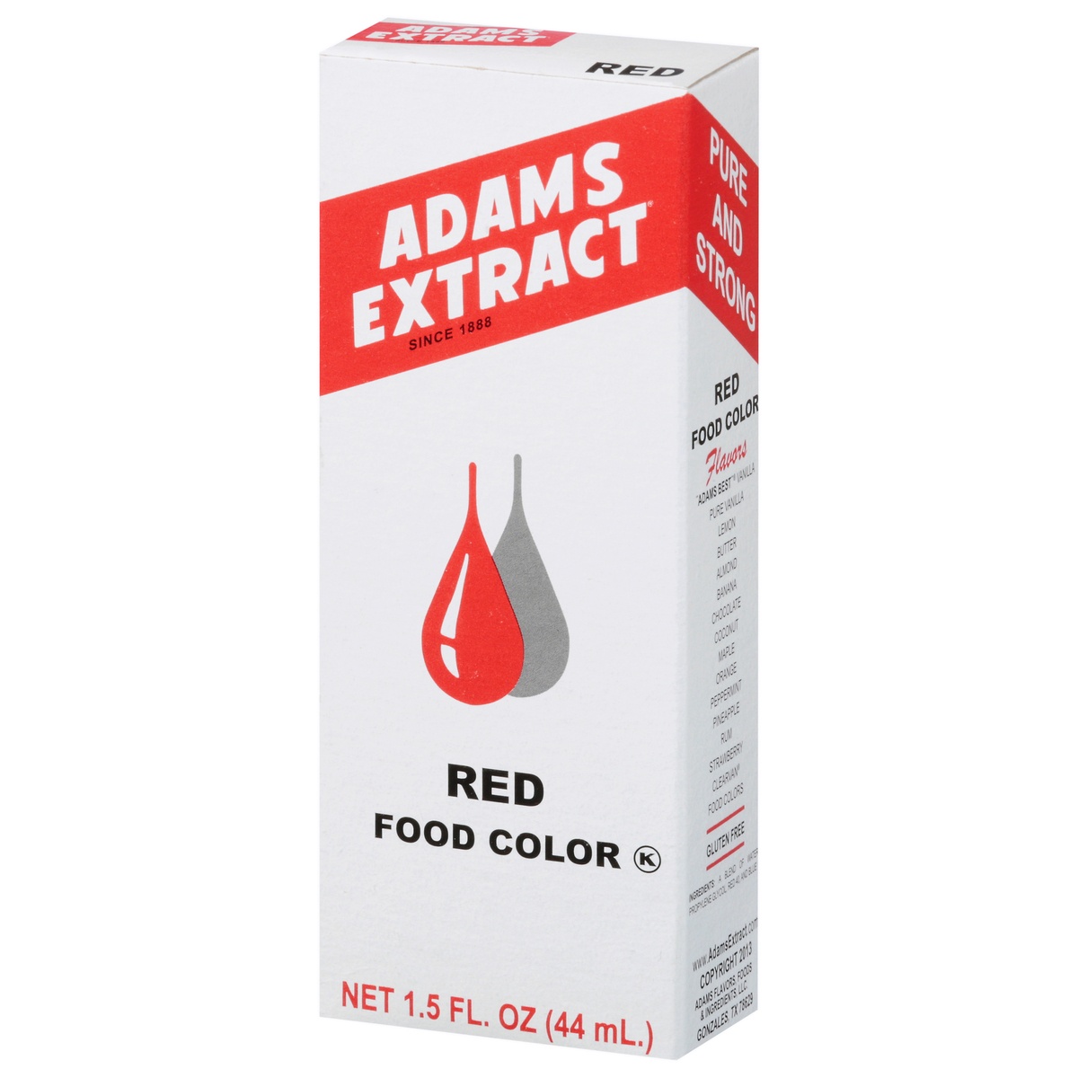 slide 3 of 9, Adams Extract Red Food Color, 1.5 fl oz