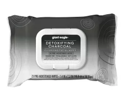 Giant Eagle Detoxifying Charcoal Cleansing Facial Wipes