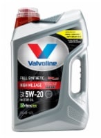 slide 1 of 1, Valvoline Full Synthetic High Mileage Sae 5W-20 Motor Oil, 5 qt