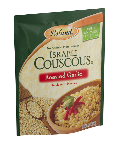 slide 1 of 1, Roland Roasted Garlic Israeli Couscous , 6.3 oz
