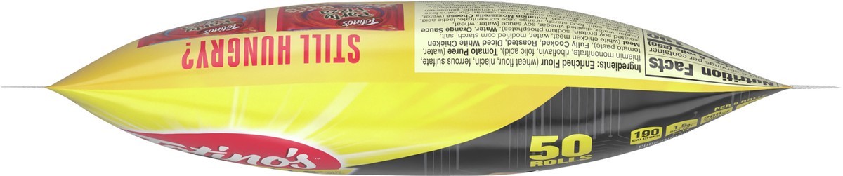 slide 9 of 9, Totino's Orange Chicken Pizza Rolls, 50 Count, 24.46 oz