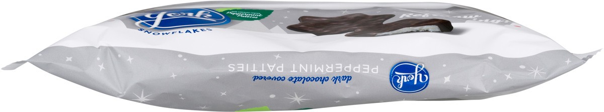 slide 8 of 11, York Dark Chocolate Peppermint Patties Snowflakes, Christmas Candy Bag, 16 oz, 16 oz