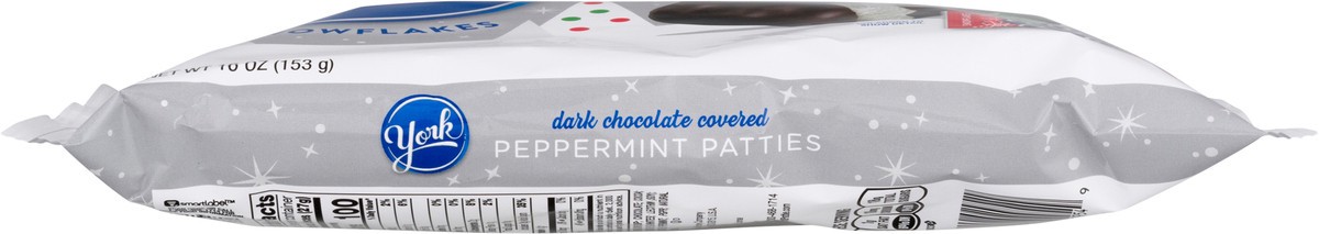 slide 4 of 11, York Dark Chocolate Peppermint Patties Snowflakes, Christmas Candy Bag, 16 oz, 16 oz