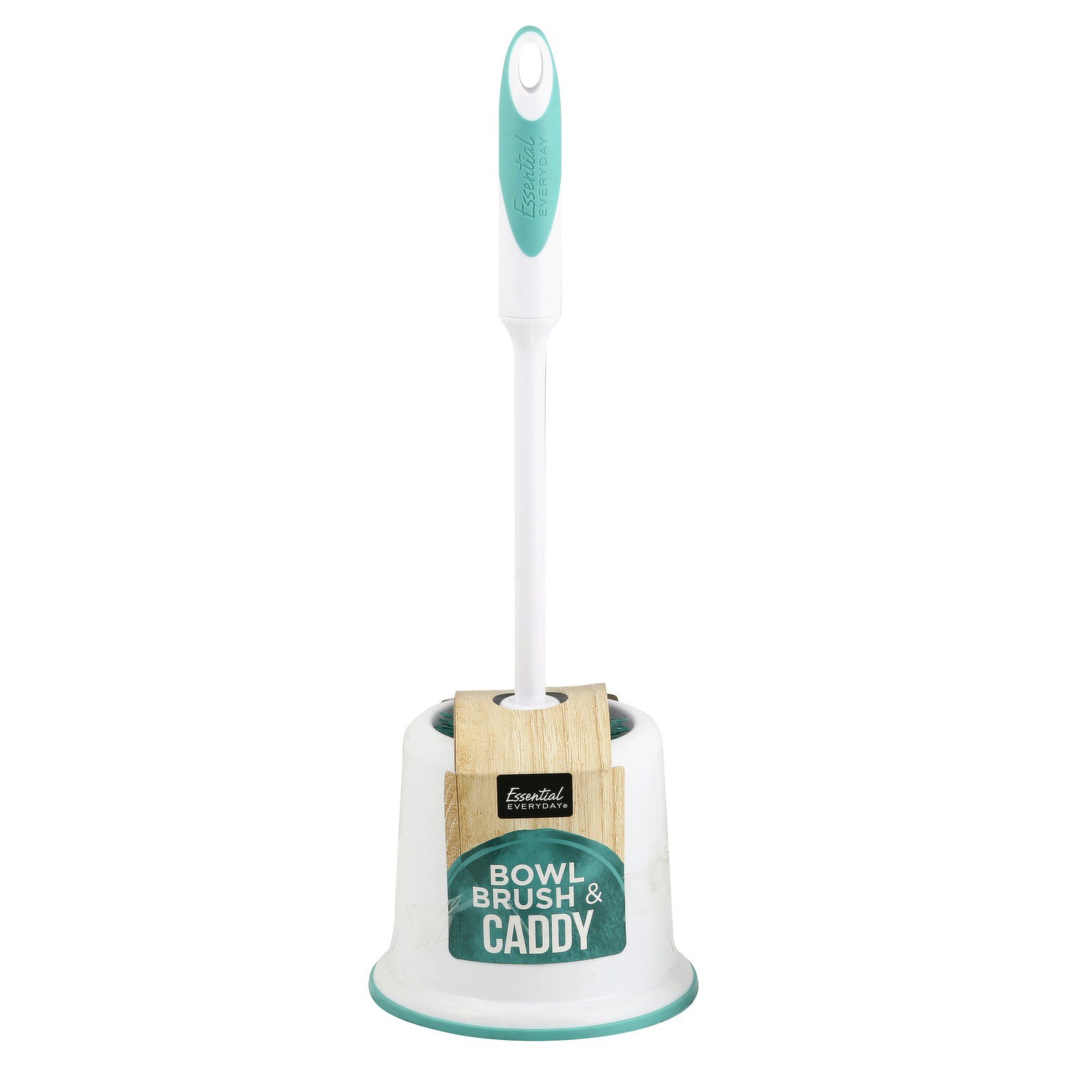 slide 1 of 1, Essential Everyday Bowl Brush W/Holder, 1 ct