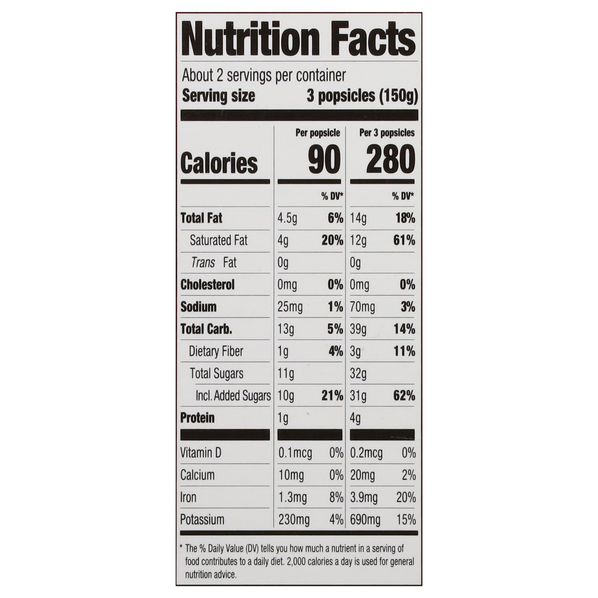 slide 14 of 15, Fudgy Pop Fudgin' Fudgy Frozen Dessert Bars 5 - 1.75 fl oz Bars, 5 ct; 8.75 oz