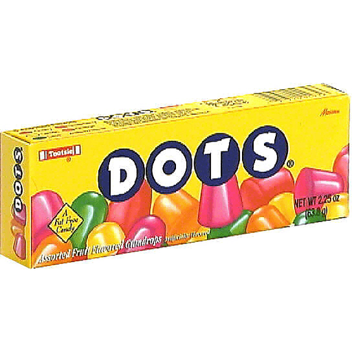 slide 1 of 1, DOTS Tootsie Roll Mason Dots, 1 ct